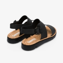 Camper Black Sandals Womens - Oruga Online Ireland | RDSON9760